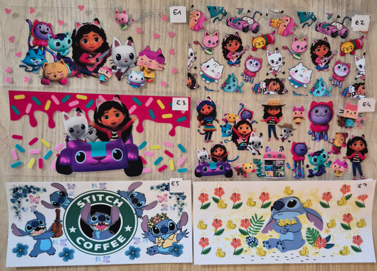 Wraps "Dessins animés du moment"