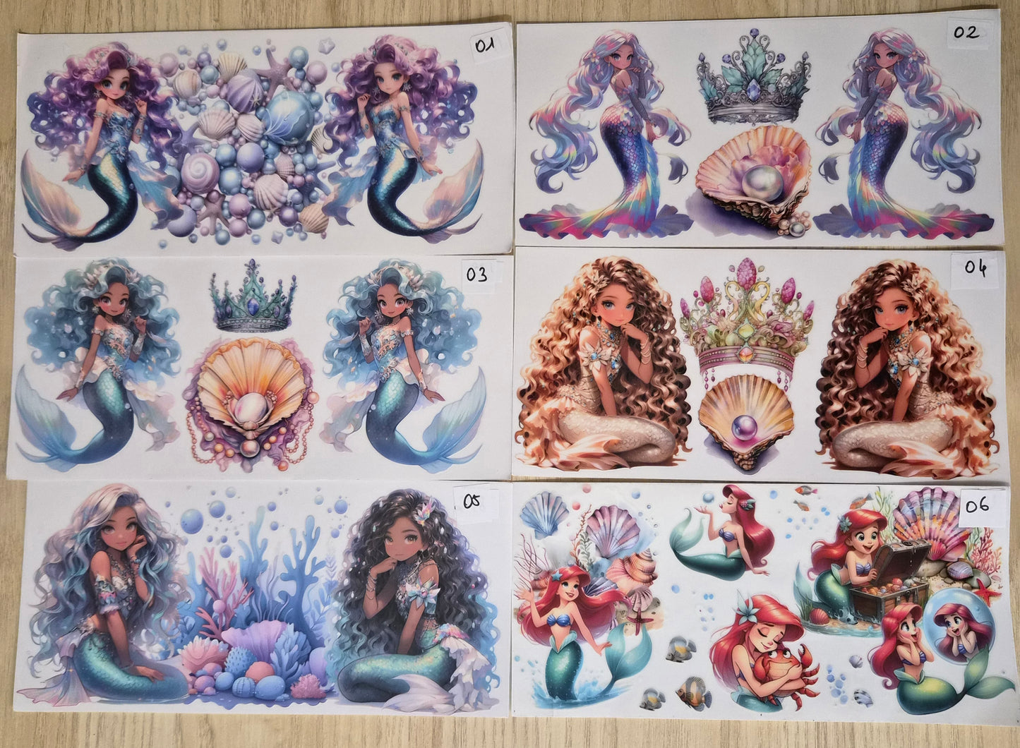 Wraps Océan 🐠🧞‍♀️🌊